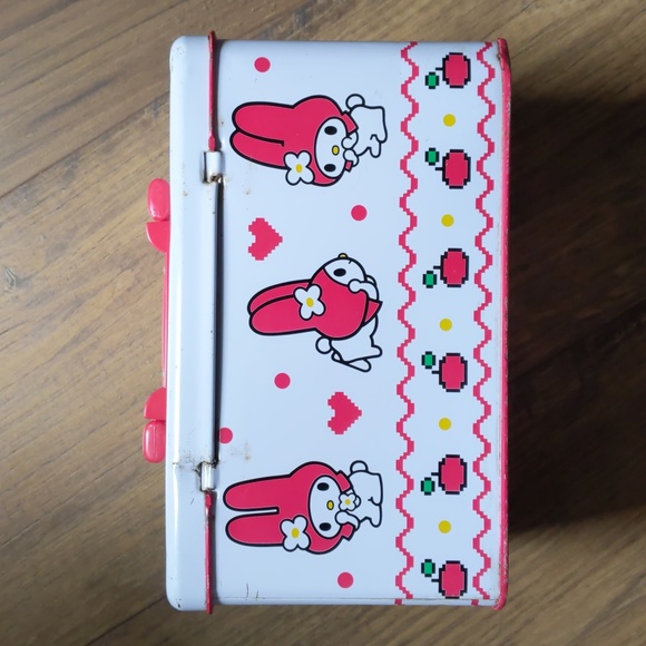 Vintage Authentic Sanrio Metal My Melody Box with Handle - Picture 6 of 14